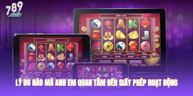 Lý do nào mà anh em quan tâm đến giấy phép hoạt động